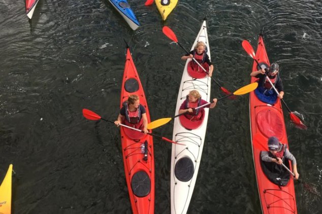 Lunchpaddling med guide